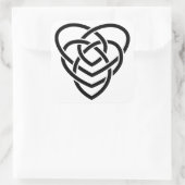 Celtic Motherhood Knot Vierkante Sticker (Tas)