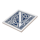 Celtic N monogram Tegeltje (Zijkant)