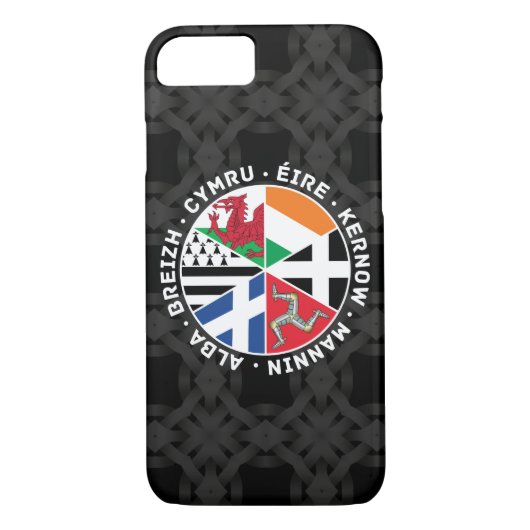 Celtic Nations Flags iPhone 7 Hoesje (Achterkant)
