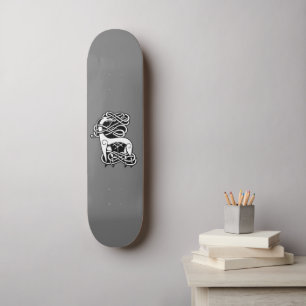 Celtic/Nordic hert Skateboard