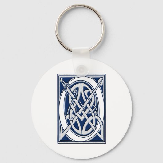 Celtic O Monogram Sleutelhanger (Voorkant)