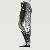 Celtic Omega Wolf Fantasy Leggings (Links)