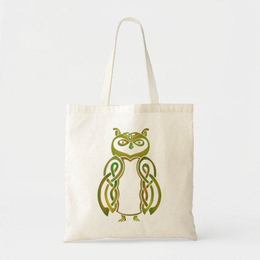 Celtic Owl Tote Bag (Voorkant)