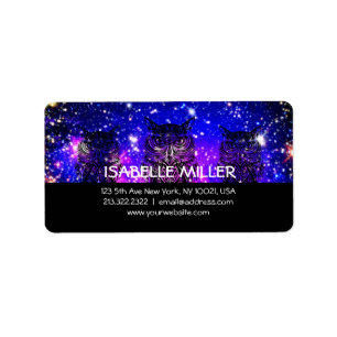 Celtic owl universum etiket