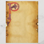 CELTIC P MONOGRAM PARCHMENT (Voorkant)