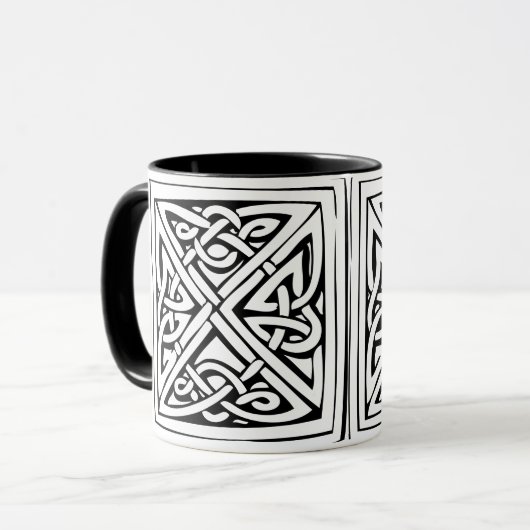 Celtic Pattern Mok (Voorkant links)
