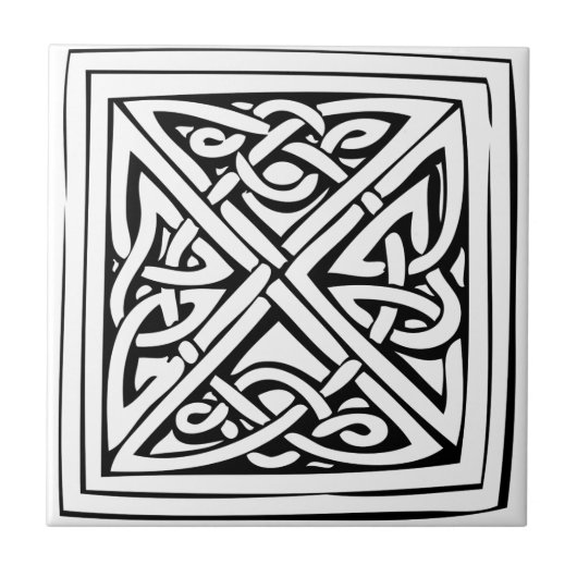 Celtic Pattern Tegeltje (Voorkant)