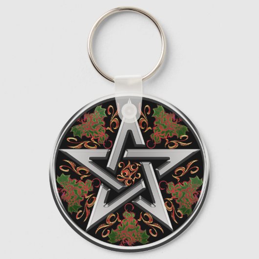 Celtic Pentagram Sleutelhanger (Voorkant)