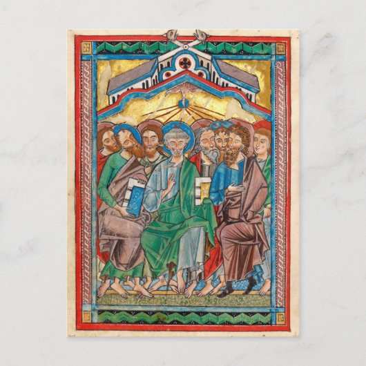 Celtic Pentecost Icon Briefkaart (Voorkant)