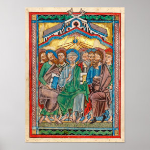 Celtic Pentecost Icon Poster