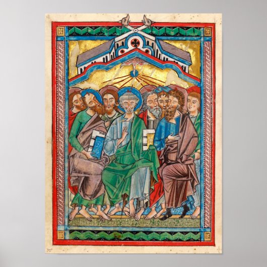 Celtic Pentecost Icon Poster (Voorkant)