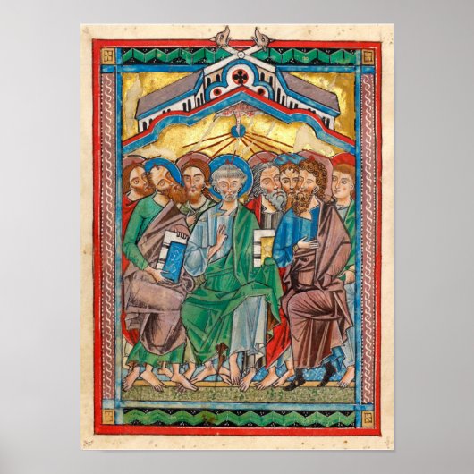Celtic Pentecost Icon Poster (Voorkant)