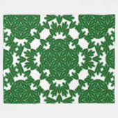 Celtic Pines Fleece Blanket (3 maten) Deken (Voorkant (Horizontaal))