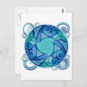 Celtic Planet Briefkaart (Voorkant / Achterkant)