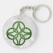 Celtic Play Knot Sleutelhanger (Achterkant)