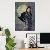 Celtic Raven Poster (Thuiskantoor)