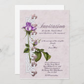 Celtic Roos Wedding Kaart (Voorkant / Achterkant)