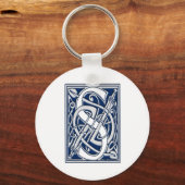 Celtic S Monogram Sleutelhanger (Voorkant)