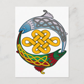 Celtic Salmon Briefkaart