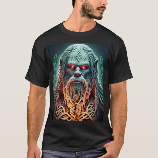 Celtic Sasquatch T-shirt (Voorkant)