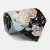 Celtic Scottish Terriers Stropdas (Opgerold)