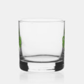 Celtic Shamrock Green Irish Clover Drinkware Set Whisky Glas (Rechts)