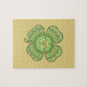 Celtic Shamrock Puzzle Legpuzzel (Horizontaal)
