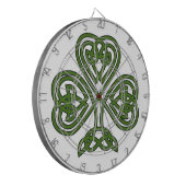Celtic Shamrock - St Patricks Day Dartbord (Voorkant Links)