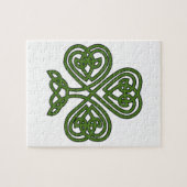 Celtic Shamrock - St Patricks Day Legpuzzel (Horizontaal)