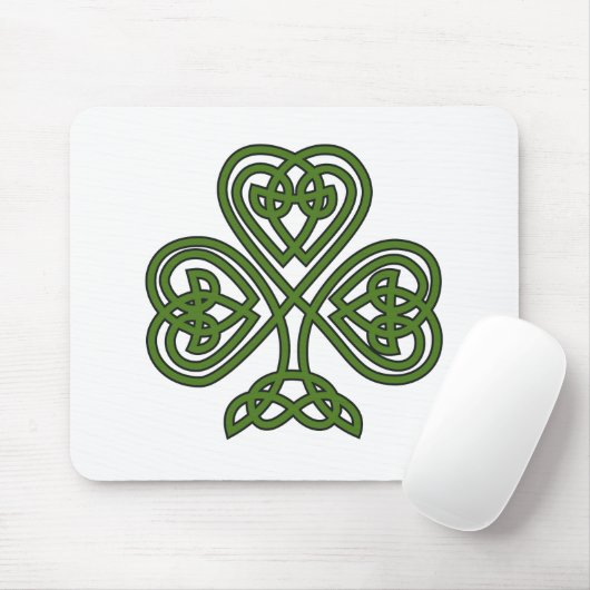 Celtic Shamrock - St Patricks Day Muismat (Met muis)