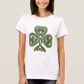 Celtic Shamrock - St Patricks Day T-shirt (Voorkant)