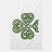 Celtic Shamrock - St Patricks Day Theedoek (Verticaal)