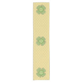 Celtic Shamrock Table Runner Korte Tafelloper (Voorkant)