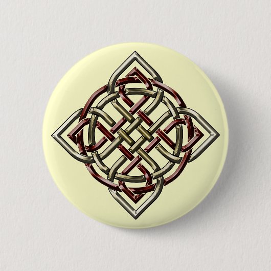 Celtic Shield Knot Button (Voorkant)