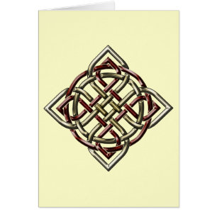 Celtic Shield Knot Card