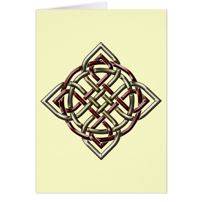 Celtic Shield Knot Card (Voorkant)