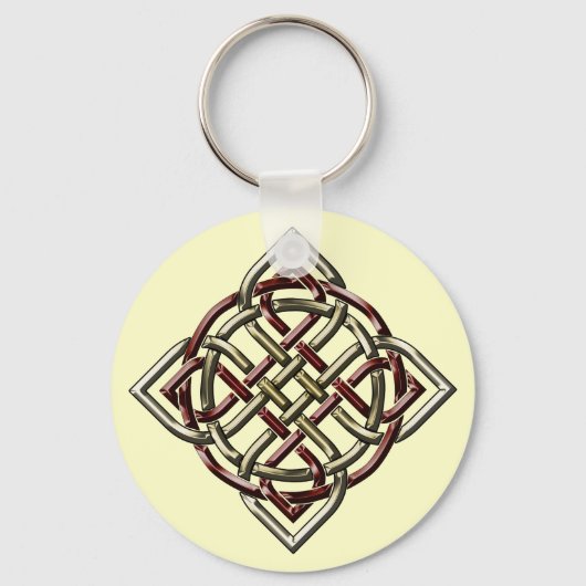 Celtic Shield Knot Sleutelhanger (Voorkant)