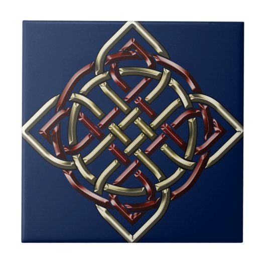 Celtic Shield Knot Tegeltje (Voorkant)