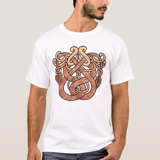 Celtic Snakes T-shirt (Voorkant)