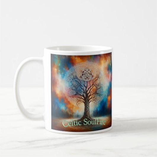Celtic Soulfire Mok voor koffie en thee (Links)