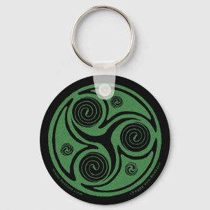 Celtic Spiral Sleutelhanger, Trisaking #2 Sleutelhanger