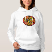 Celtic Spiral Vrouwen Hoodie (Voorkant)