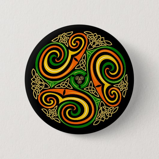 celtic spirals button (Voorkant)