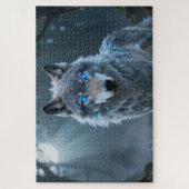 Celtic Spirit Animal Wolf Jigsaw Puzzle (Vertical)