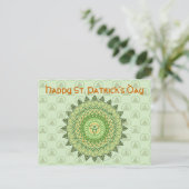 Celtic St. Patricksdag kaart (Staand voorkant)