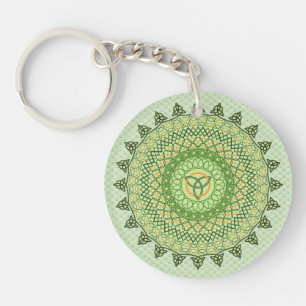 Celtic St. Patty's Day Acrylische Sleutelhanger