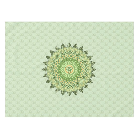 Celtic St. Patty's Day Tablecloth Tafelkleed (Voorkant (Horizontaal))