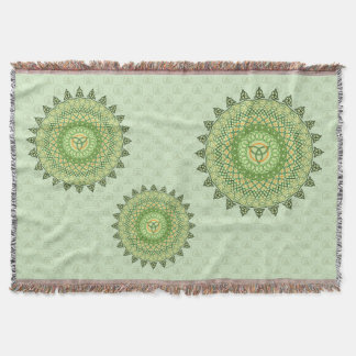 Celtic St. Patty's Day Throw Blanket Deken