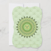 Celtic St. Patty's Day' Uitnodiging (Achterkant)