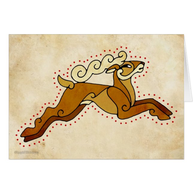 Celtic Stag (Voorkant Horizontaal)